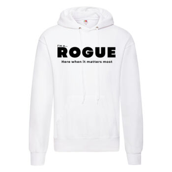 I’m A Rogue - Adult Hoodie – Core Statement White   Thumbnail
