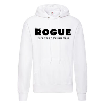 I’m A Rogue - Adult Hoodie – Core Statement White   Thumbnail