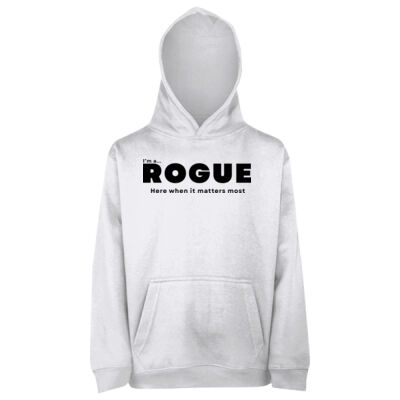I’m A Rogue - Kids Hoodie – Core Statement White  Thumbnail