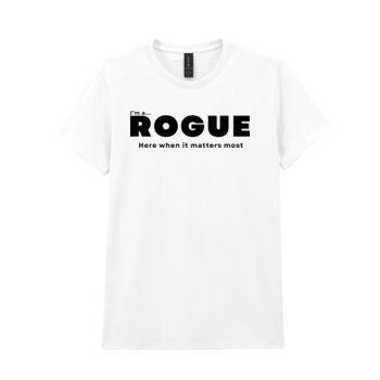 I’m A Rogue - Women's t-shirt– Core Statement White  Thumbnail