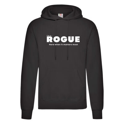I’m A Rogue - Adult Hoodie – Core Statement Black  Thumbnail