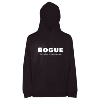 I’m A Rogue - Kids Hoodie – Core Statement Black  Thumbnail
