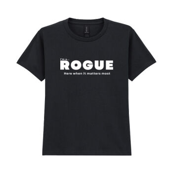 I’m A Rogue - Youth T-shirt – Core Statement Black  Thumbnail