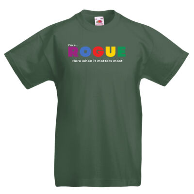 I’m A Rogue - Kids original T – Bold Statement Colour  Thumbnail