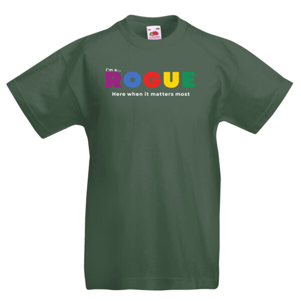 I’m A Rogue - Kids original T – Bold Statement Colour  Thumbnail