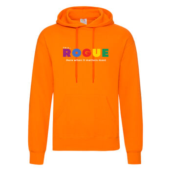 I’m A Rogue - Adult Hoodie – Bold Statement Colour  Thumbnail