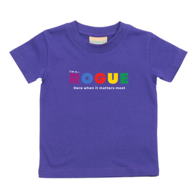 I’m A Rogue - Baby/toddler t-shirt – Bold Statement Colour  Thumbnail