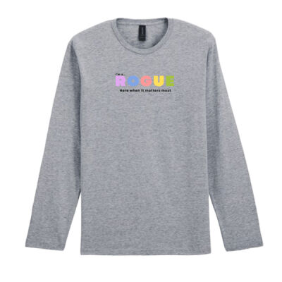 I’m A Rogue - Long sleeve t-shirt – Soft Statement  Thumbnail
