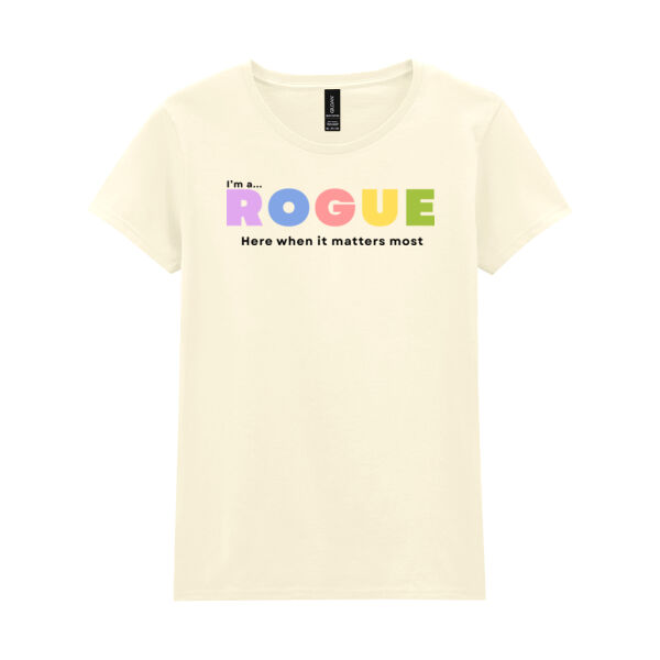 I’m A Rogue - Women's t-shirt - Soft Statement  Thumbnail