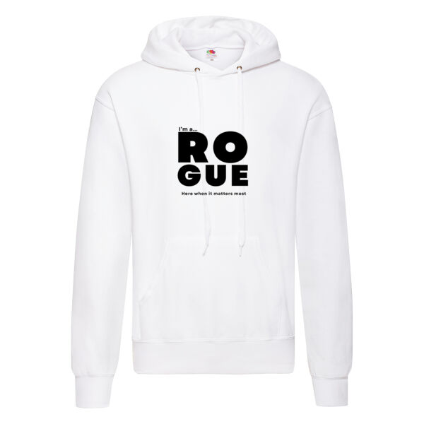 I’m A Rogue - Adult Hoodie – Core Statement White  Thumbnail