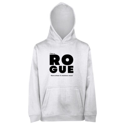I’m A Rogue - Kids Hoodie – Core Statement White  Thumbnail