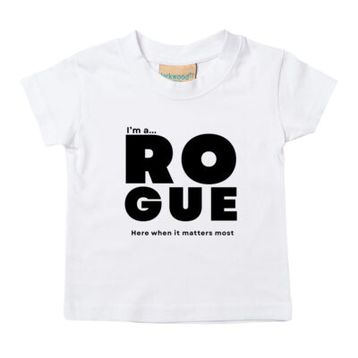 I’m A Rogue - Baby/toddler t-shirt – Core Statement White  Thumbnail