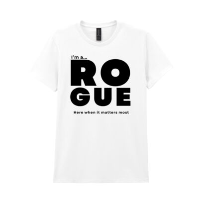 I’m A Rogue - Women's t-shirt – Core Statement White  Thumbnail