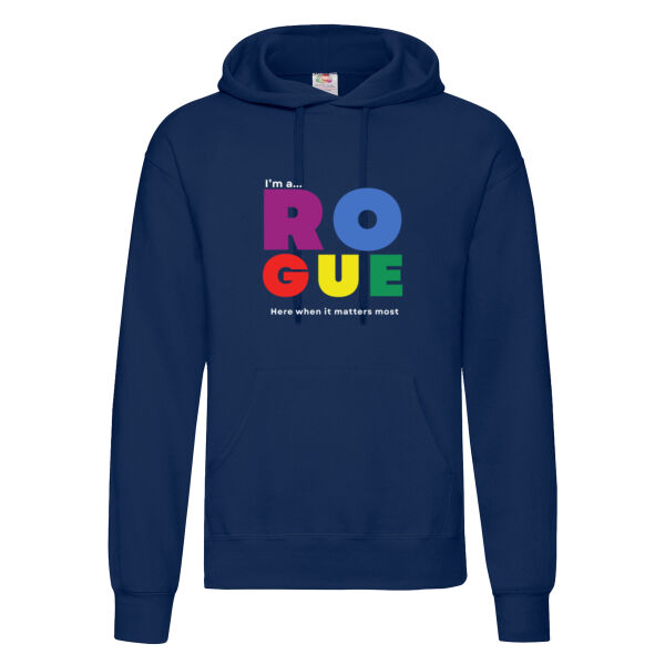 I’m A Rogue - Adult Hoodie – Bold Statement Colour  Thumbnail
