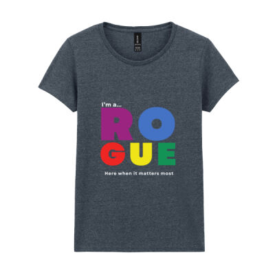 I’m A Rogue - Women's t-shirt – Bold Statement Colour  Thumbnail