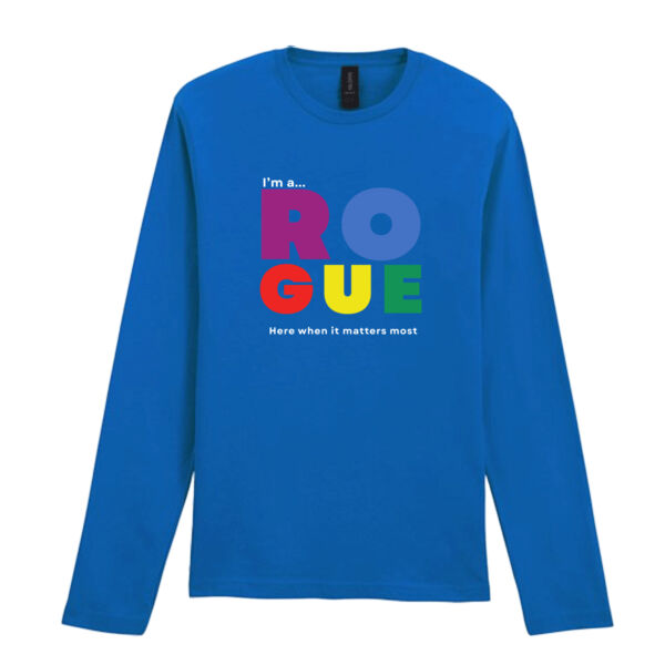 I’m A Rogue - Long sleeve t-shirt – Bold Statement Colour  Thumbnail