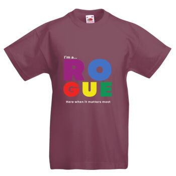I’m A Rogue - Kids original T – Bold Statement Colour  Thumbnail