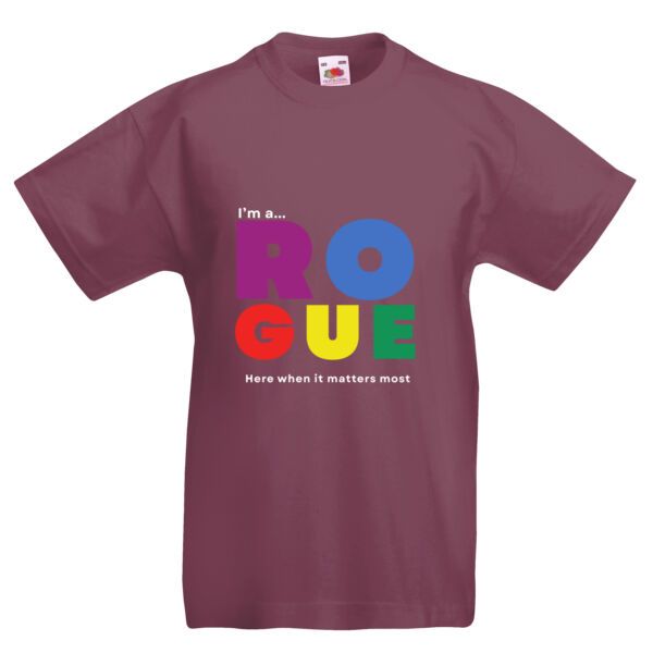 I’m A Rogue - Kids original T – Bold Statement Colour  Thumbnail