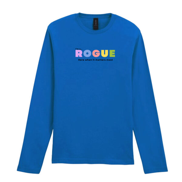 I’m A Rogue - Adult Long sleeve t-shirt – Soft Edition  Thumbnail