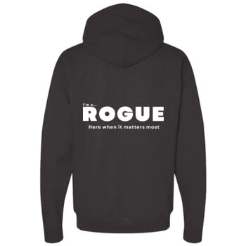I’m A Rogue - Adult Hoodie – Core Statement Black  Thumbnail