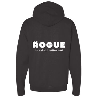I’m A Rogue - Adult Hoodie – Core Statement Black  Thumbnail
