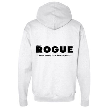 I’m A Rogue - Adult Hoodie – Core Statement White Thumbnail