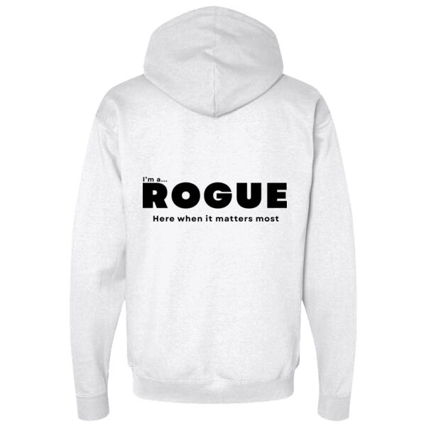 I’m A Rogue - Adult Hoodie – Core Statement White Thumbnail
