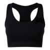 TriDri® seamless '3D fit' multi-sport sculpt solid colour bra Thumbnail