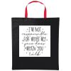 Varsity cotton shopper short handle Thumbnail