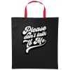 Varsity cotton shopper short handle Thumbnail