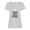 Women's valueweight v-neck T Thumbnail