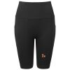 Women’s TriDri® ribbed seamless '3D Fit' cycle shorts Thumbnail